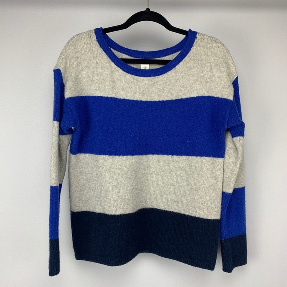 C&C California Sweaters - C&C CALIFORNIA Striped Pullover Sweater Medium